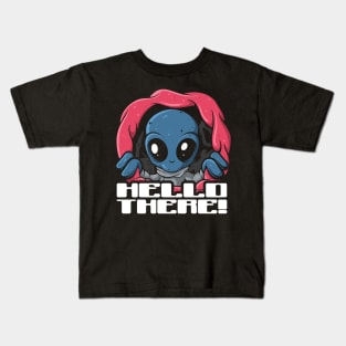 Hello There Alien Abduction Butthole Proctology Examination Kids T-Shirt